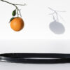 Portafrutta in marmo Nero Marquina serie Ipazia - Image 4