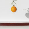 Portafrutta in marmo Rosso Rubino serie Ipazia - Image 3